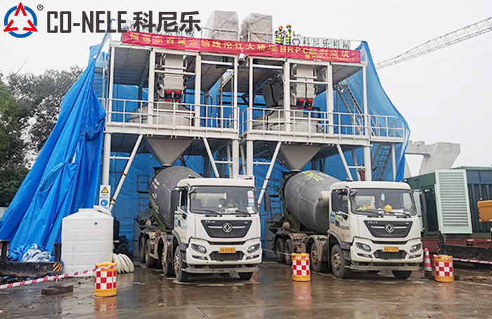 RPC混凝土生产应用项目：永利集团立轴行星式搅拌机